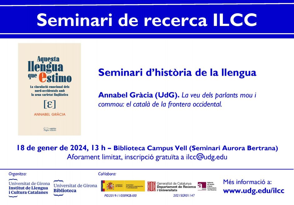 Seminari història de la llengua