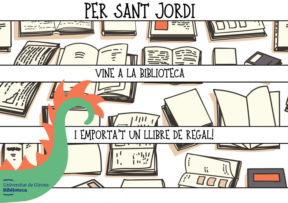 la biblioteca per sant jordi