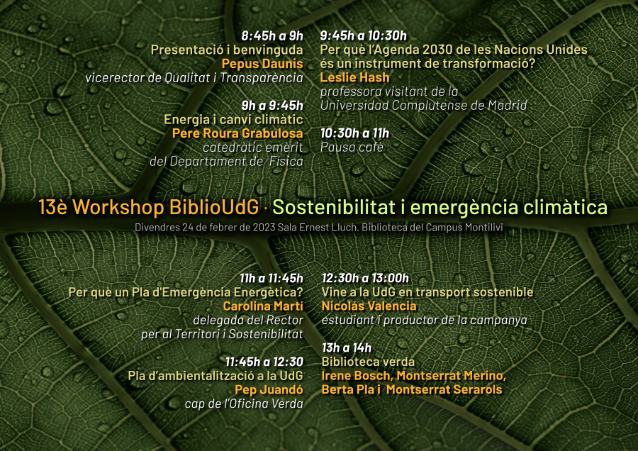 workshop biblioteca udg