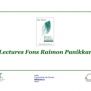 lectures panikkar